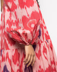 ONE SHOULDER TIER MAXI