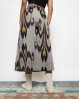 PLEATED MIDI SKIRT