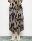 PLEATED MIDI SKIRT
