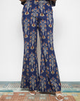 KICK & FLARE PANTS - ROYAL BLUE