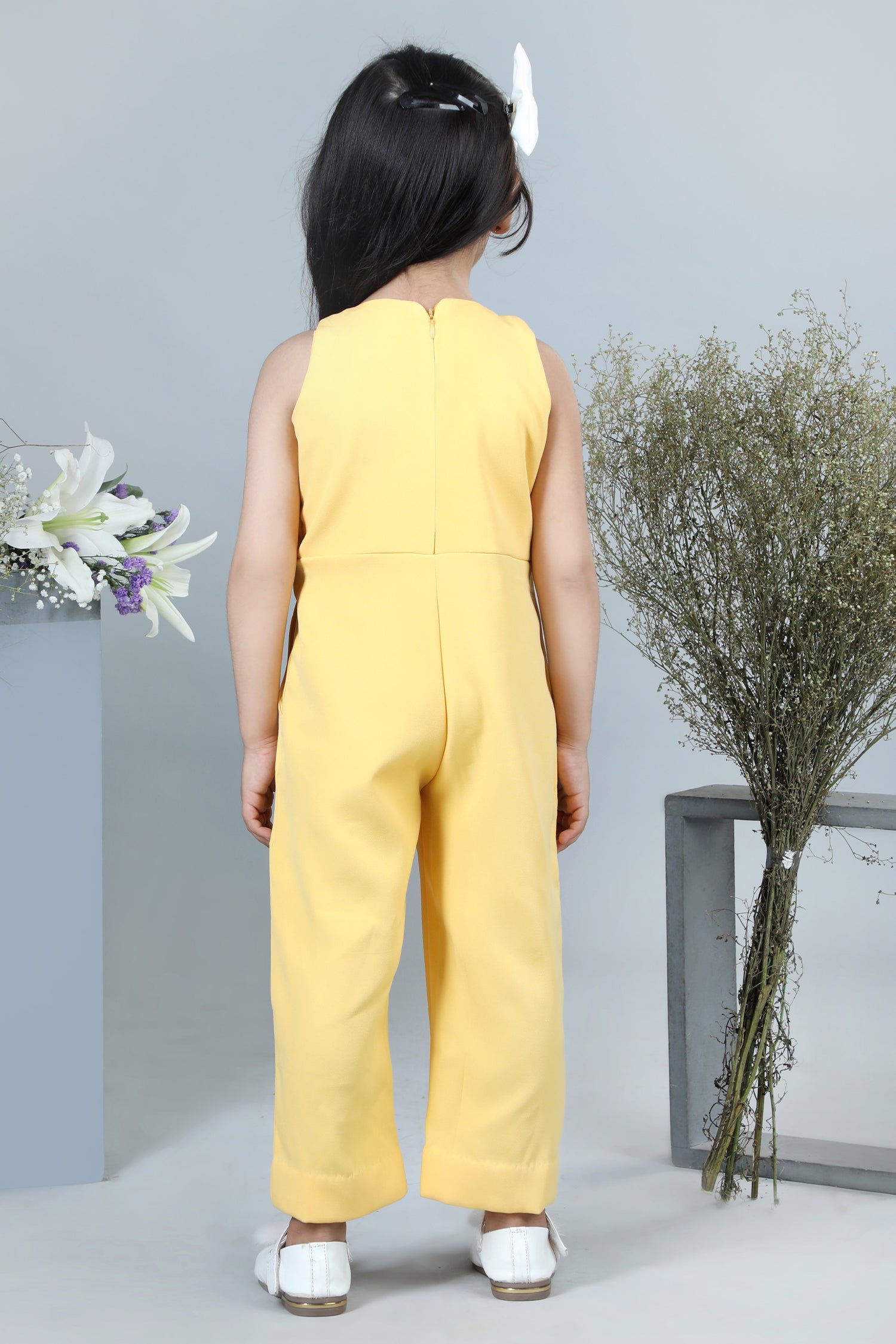 Jumpsuit with Flower