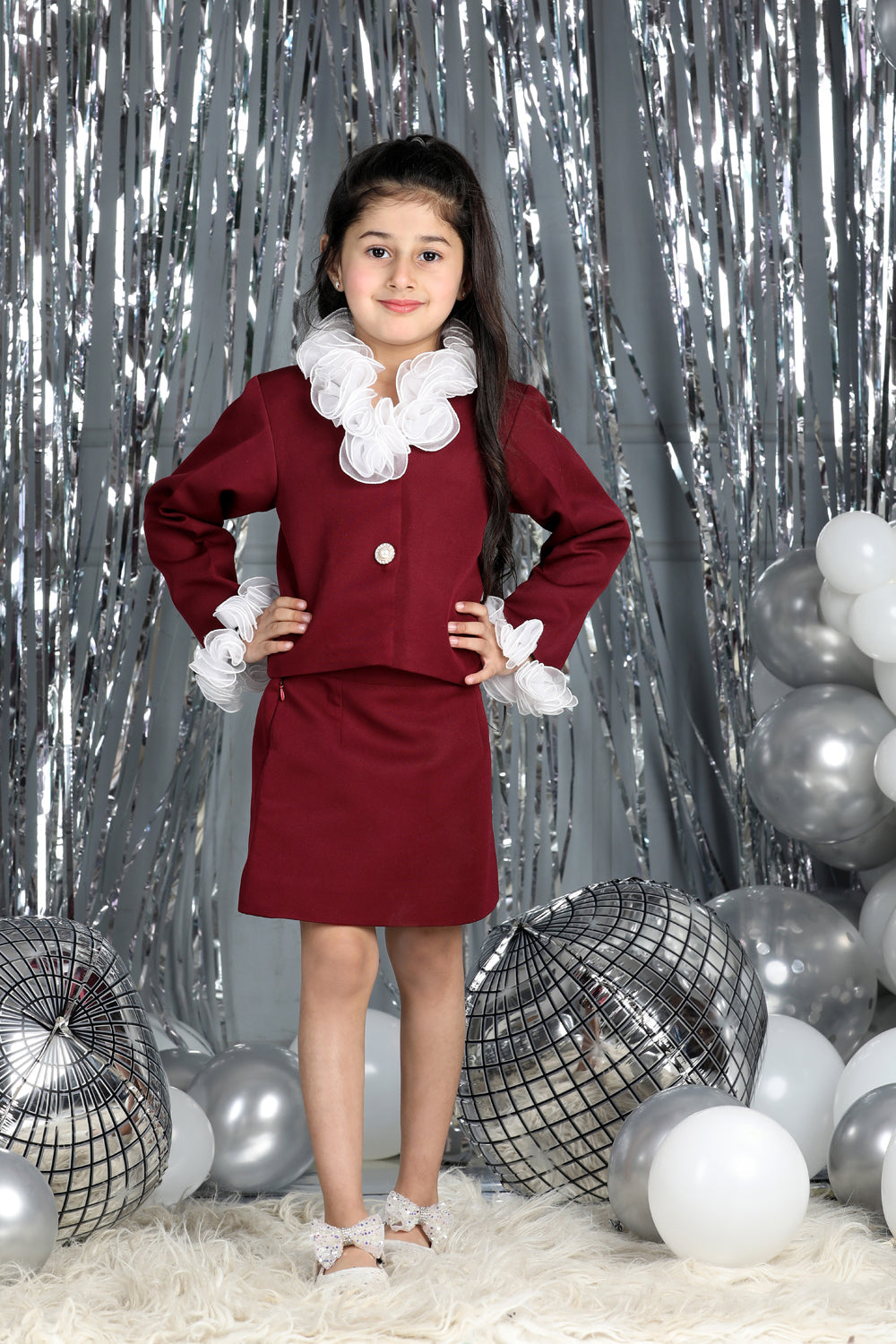 2 Piece  Set with Ruffles