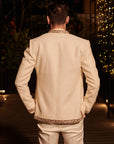Ivory Impression Jacket set. 3 (Jacket + Shirt + Pant)