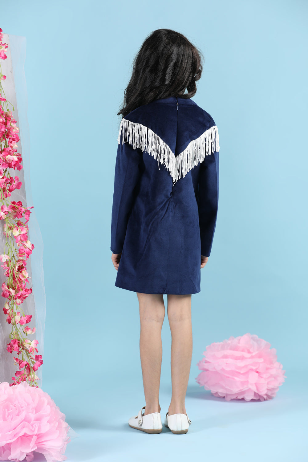 Dress with Thread Detailings