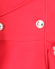 Coat Dress with Golden Buttons