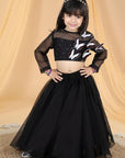 3D Butterfly Lehenga