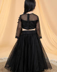 3D Butterfly Lehenga