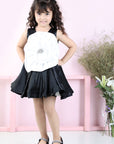 Flare Dress with Flower