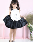 Flare Dress with Flower