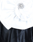 Flare Dress with Flower