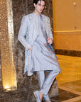 Platinium Prince Sherwani Set
