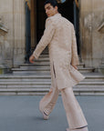 Apricot Sherwani Set