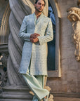 Mint Mirage Sherwani Set