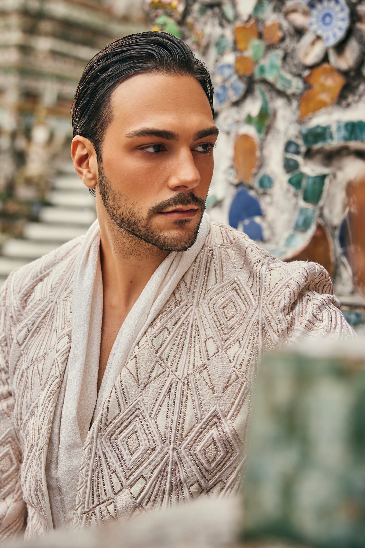 Wispers of Wat Sherwani Set