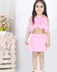 Feather Top and Skirt