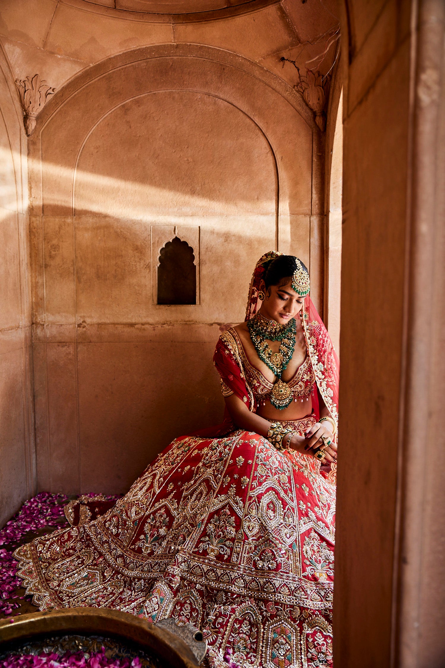 Sunset Lehengas