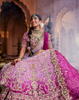 Bubblegum Ombre Lehengas