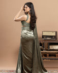 Velvet Saree
