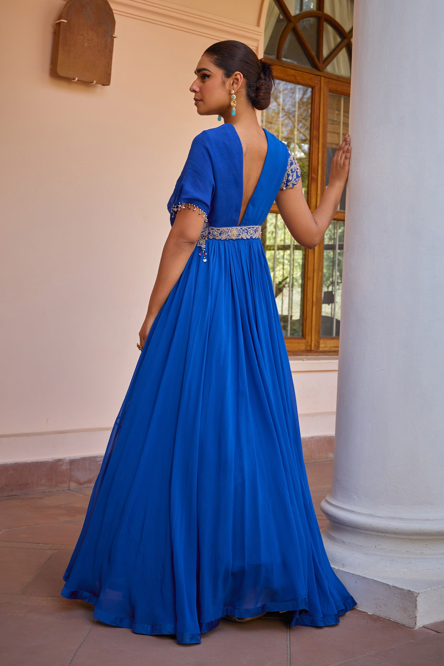 Mahika anarkali gown