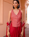 Aiza skirt set