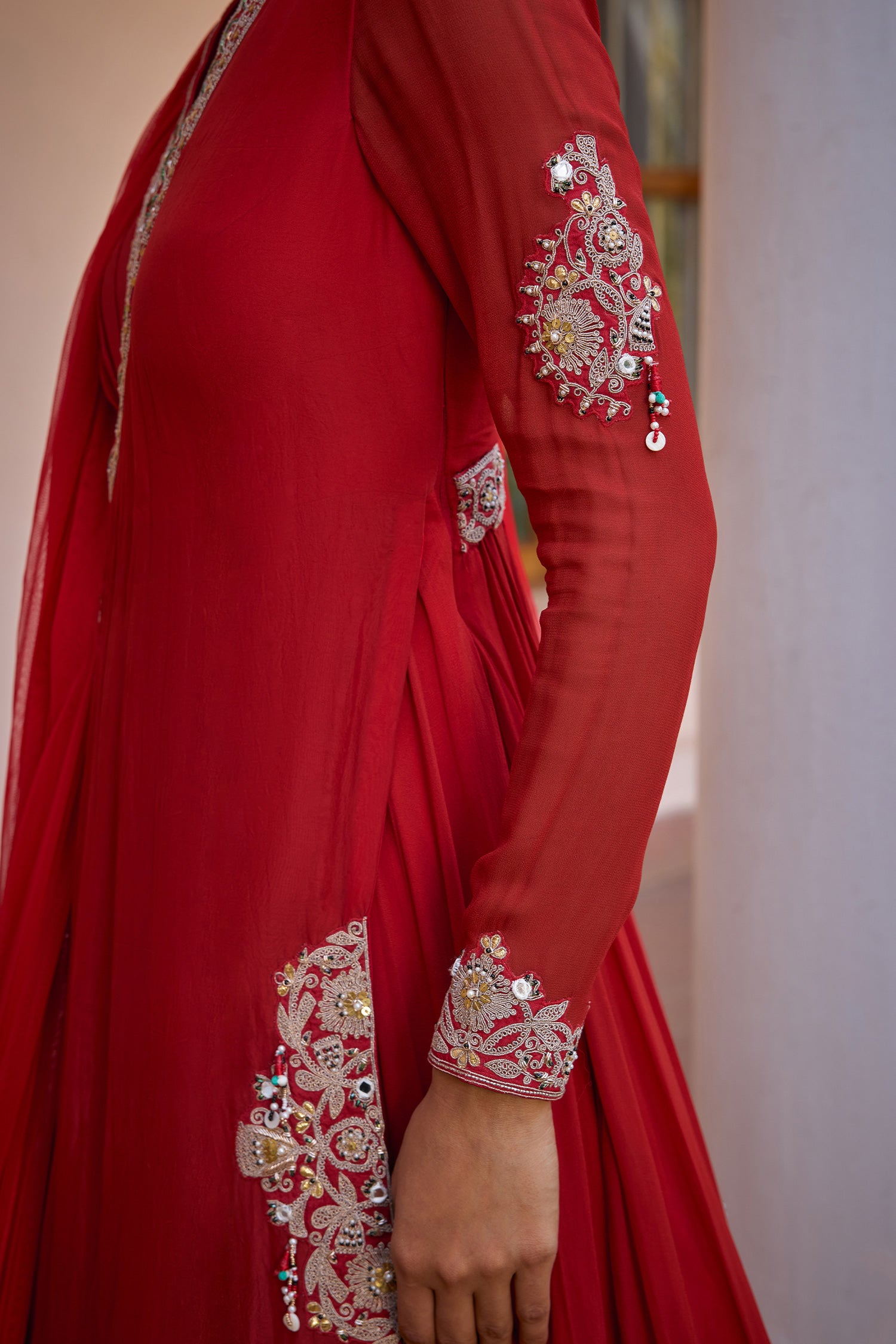 Gulnar anarkali gown