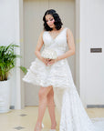 Short Ivory Frill Outfit
