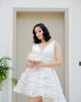 Short Ivory Frill Outfit
