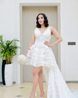 Short Ivory Frill Outfit