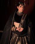 Zinnwaldite Brown Lehenga