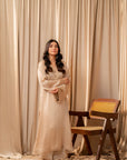 Muted gold Kurta with Pants (Set of 2)