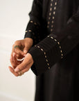 Black Kurta with Pants (Set of 2)