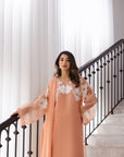 Khushboo & Pankaj Women Organza Embroidered Suit Set