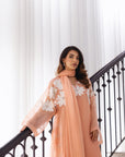 Khushboo & Pankaj Women Organza Embroidered Suit Set