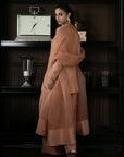 Khushboo & Pankaj Soft Peach Pure Silk Kurta Set (Silk Serenity)