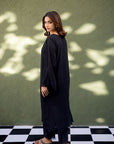 Khushboo & Pankaj Noir Ease Black Kurta Set