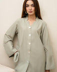 Khushboo & Pankaj Stone Veil Cotton Tunic Co-Ord Set