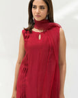 Red solid Farshi Salwar Set