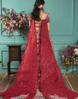 Red Lehenga With Elephant Elements