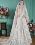 Ivory Lehenga With French Chateau Elements