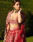 Ethereal East lehenga set