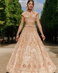Rust Lehenga Set