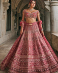 Dusk in Blossam Lehenga set