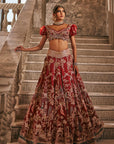 Anant Pichwai Saga Lehenga Set
