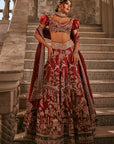 Anant Pichwai Saga Lehenga Set