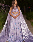 Purple Lehenga Set