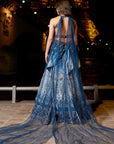 Blue Ombre Lehenga Set