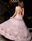 PInk lehenga Set