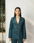DOUBLE-BREASTED BLAZER