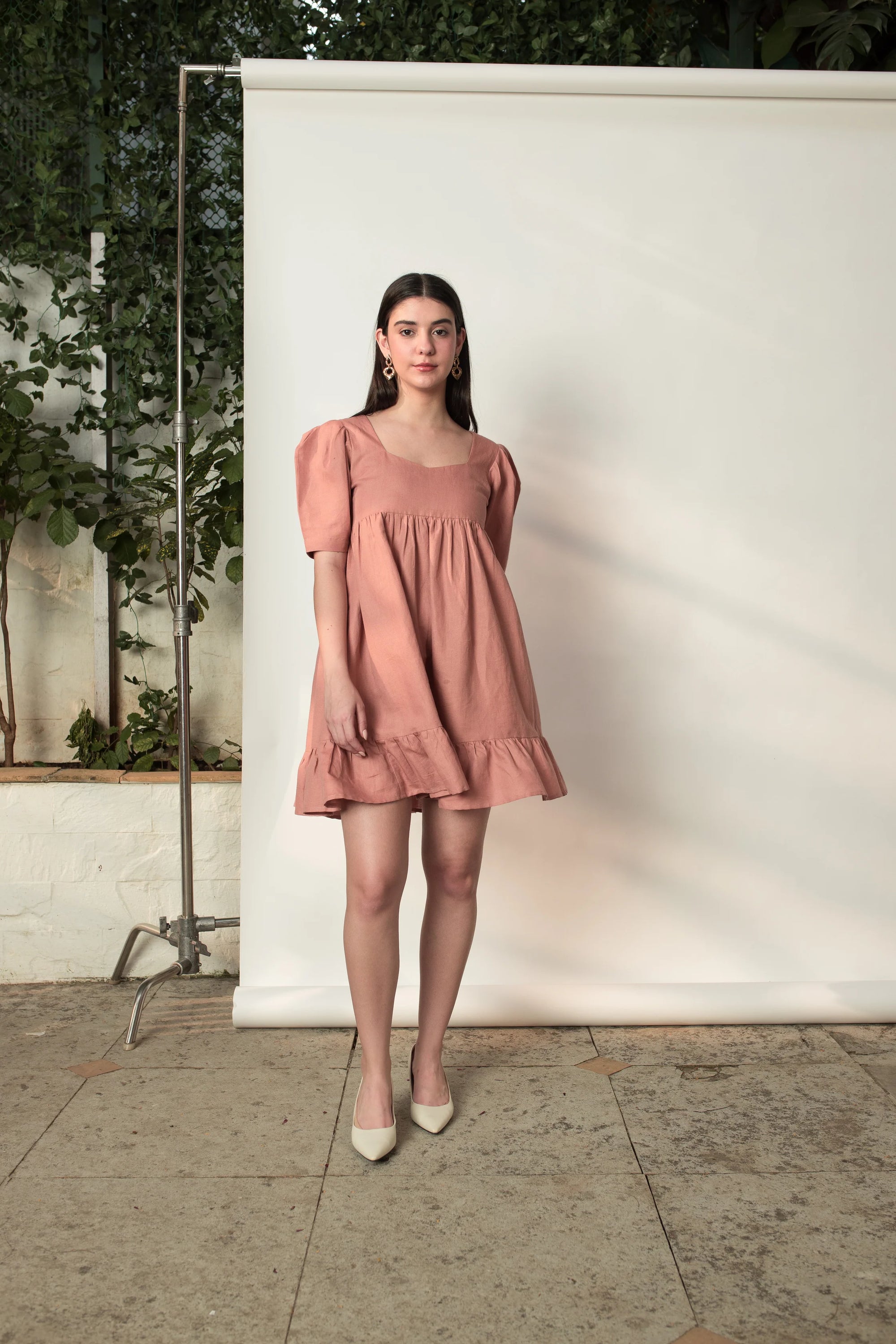 TIERED MINI DRESS
