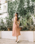 SLEEVELESS CUT-OUT DRESS